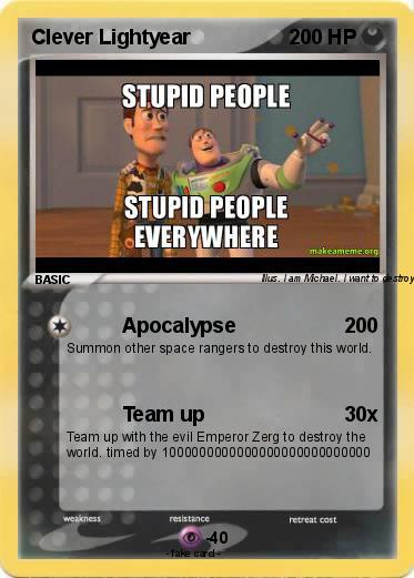 Pokemon Clever Lightyear