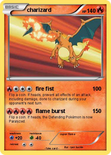Pokemon charizard