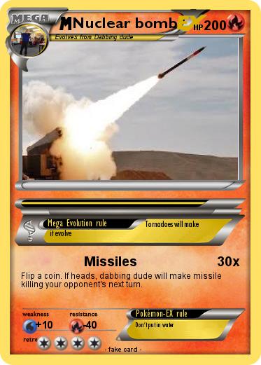 Pokemon Nuclear bomb