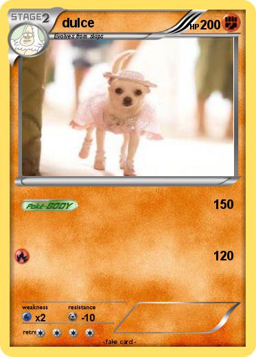 Pokemon dulce