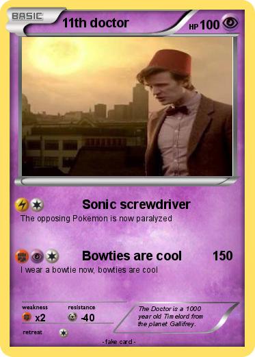Pokemon 11th doctor