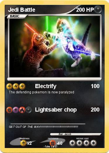 Pokemon Jedi Battle