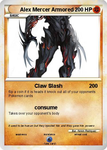 Pokemon Alex Mercer Armored