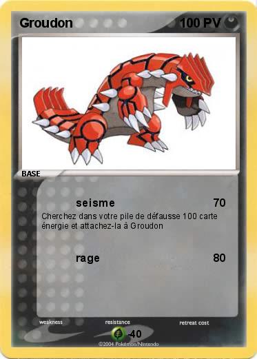 Pokemon Groudon
