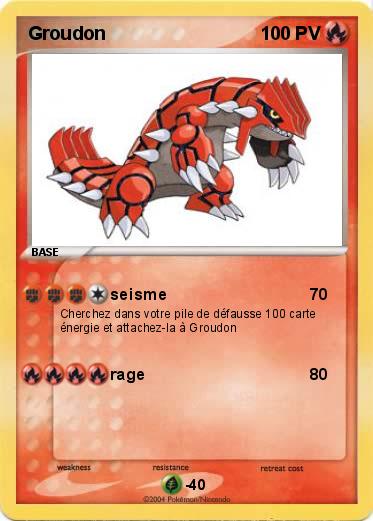 Pokemon Groudon