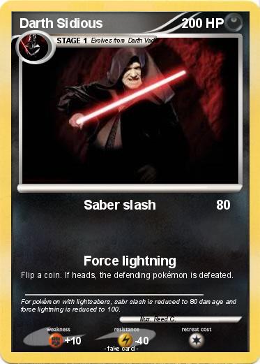 Pokemon Darth Sidious