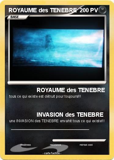 Pokemon ROYAUME des TENEBRE