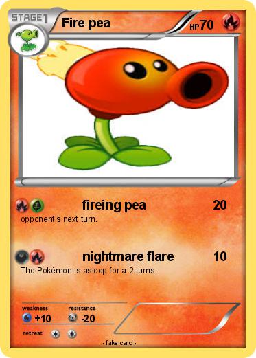 Pokemon Fire pea