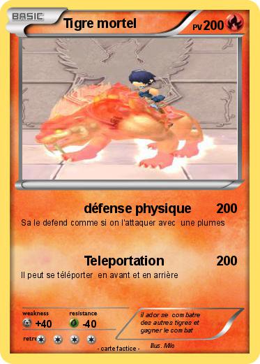 Pokemon Tigre mortel