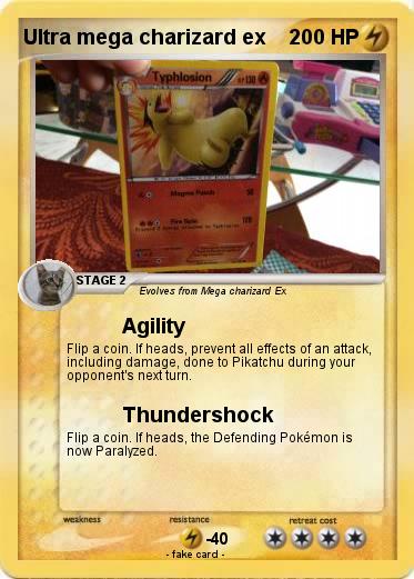 Pokemon Ultra mega charizard ex