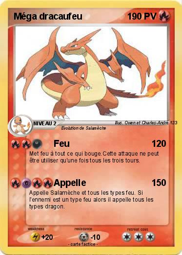 Pokemon Méga dracaufeu