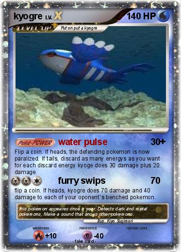 Pokemon kyogre