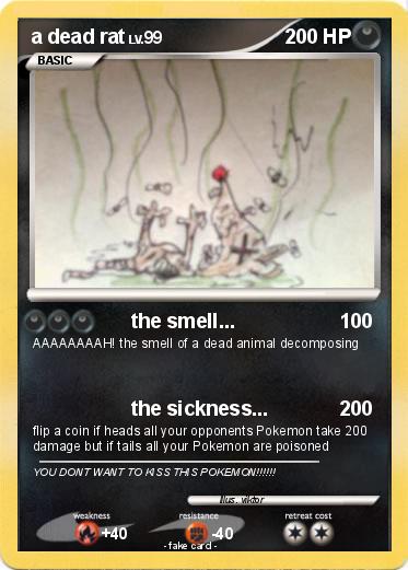 Pokemon a dead rat