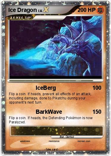 Pokemon Ice Dragon