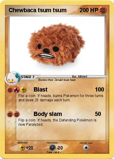 Pokemon Chewbaca tsum tsum