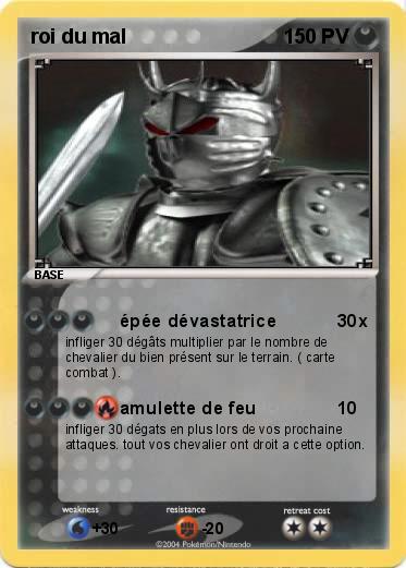 Pokemon roi du mal