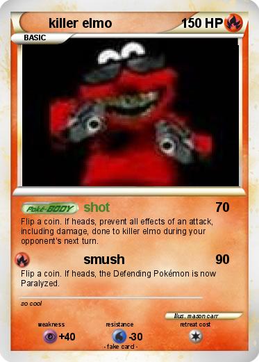 Pokemon killer elmo