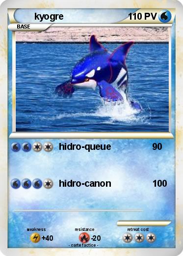 Pokemon kyogre