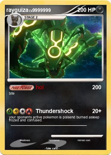 Pokemon rayguiza