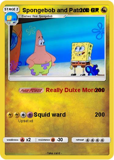 Pokemon Spongebob and Patrick GX