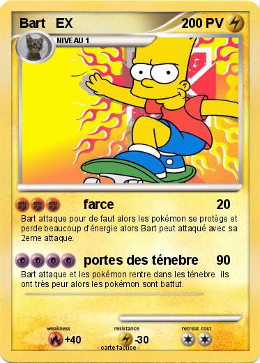 Pokemon Bart   EX