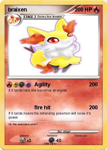 Pokemon braixen