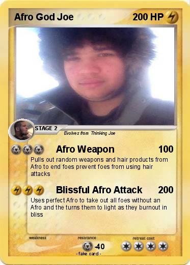 Pokemon Afro God Joe