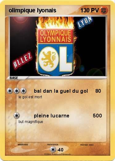 Pokemon olimpique lyonais