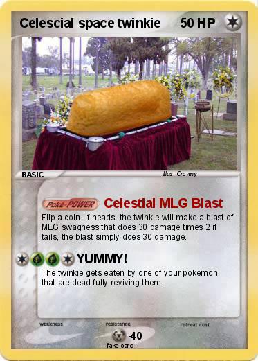 Pokemon Celescial space twinkie
