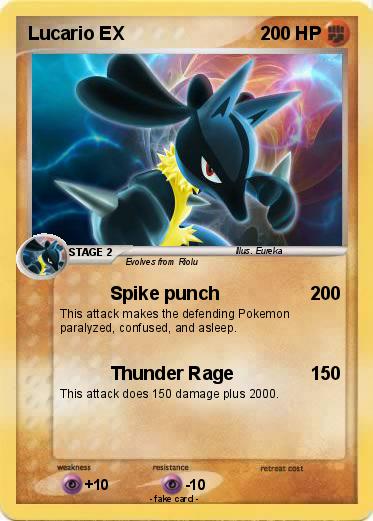 Pokemon Lucario EX