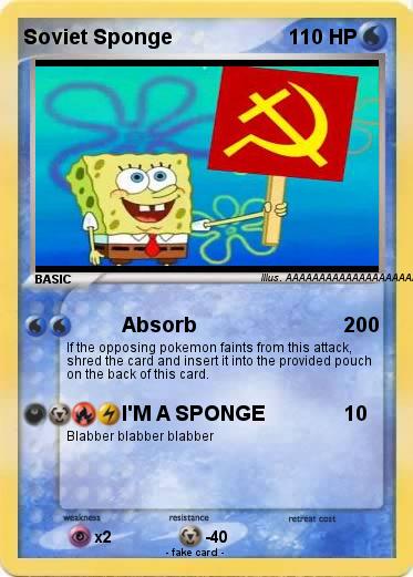 Pokemon Soviet Sponge