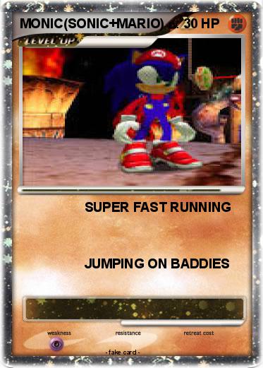 Pokemon MONIC(SONIC+MARIO)