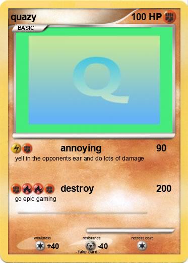 Pokemon quazy