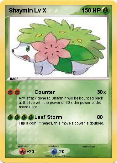 Pokemon Shaymin Lv X