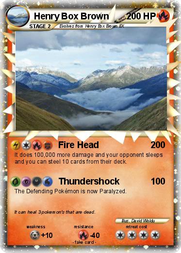Pokemon Henry Box Brown