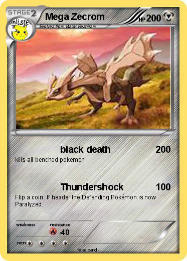 Pokemon Mega Zecrom