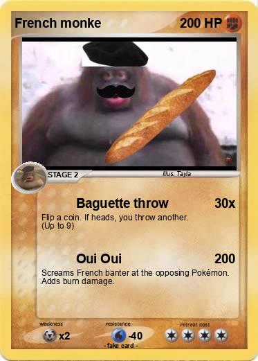 Pokemon French monke