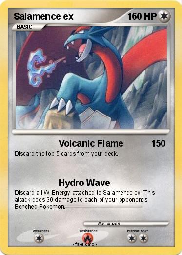 Pokemon Salamence ex