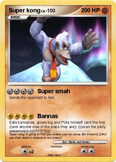 Pokemon Super kong