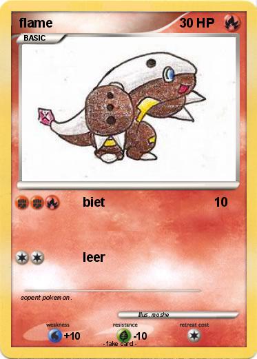 Pokemon flame