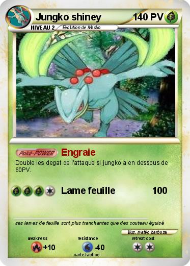 Pokemon Jungko shiney