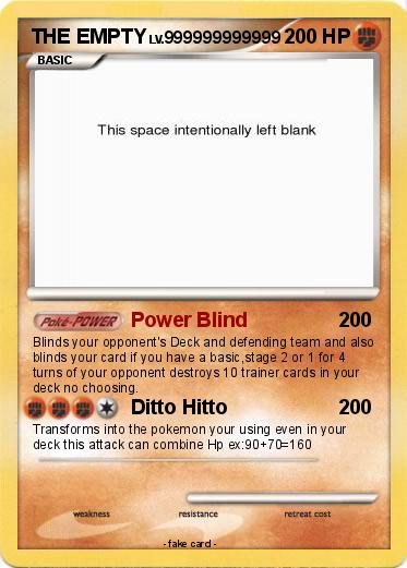 Pokemon THE EMPTY