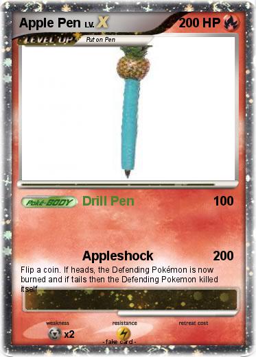 Pokemon Apple Pen