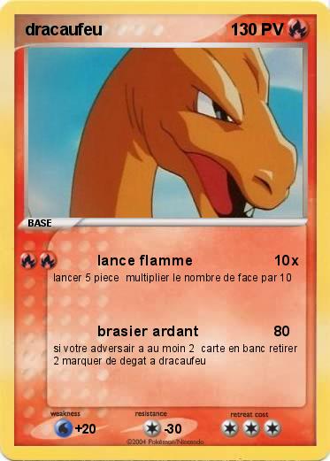Pokemon dracaufeu