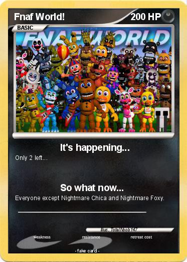 Pokemon Fnaf World!