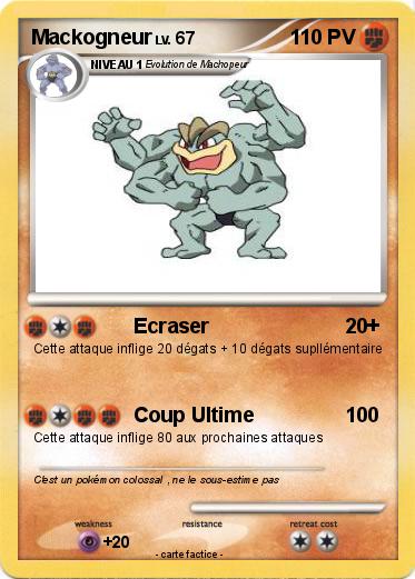 Pokemon Mackogneur