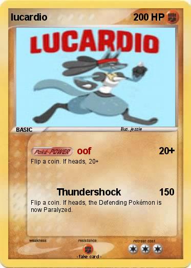 Pokemon lucardio