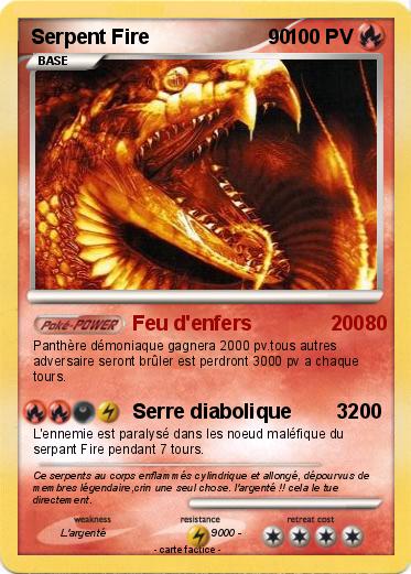 Pokemon Serpent Fire                     90