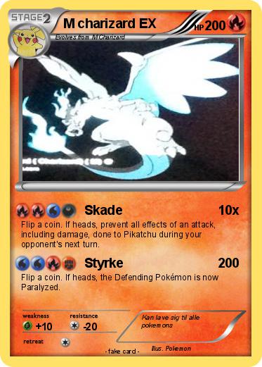Pokemon M charizard EX