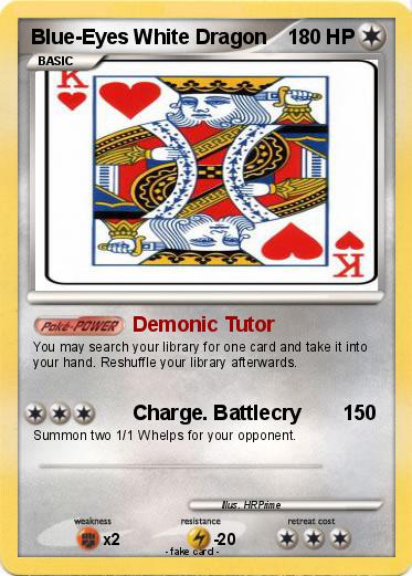 Pokemon Blue-Eyes White Dragon